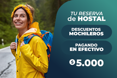 Promoción: Descuento para Mochileros hasta $5.000 OFF en Panguipulli, reserva directa